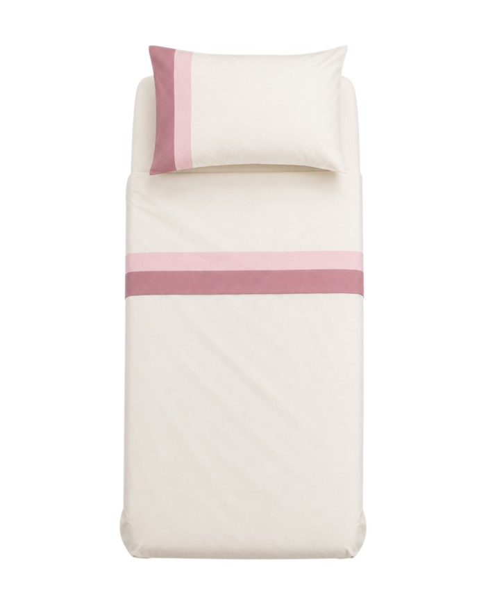 Completo lenzuola letto singolo 100% cotone art. Ornella