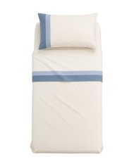 Completo lenzuola letto singolo 100% cotone art. Ornella