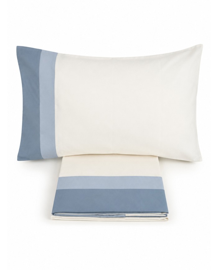 Completo lenzuola letto singolo 100% cotone art. Ornella