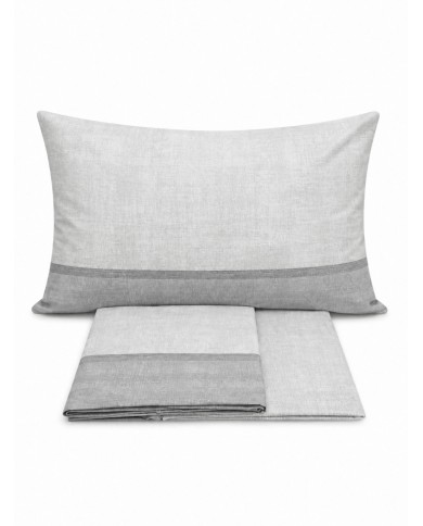 Completo lenzuola matrimoniale 100% cotone Tessitura Zambaiti art. Switch 3524