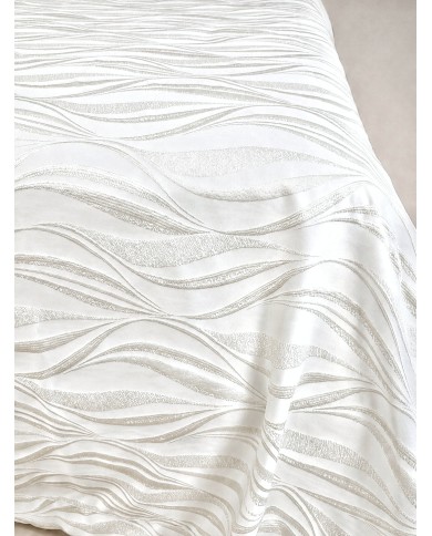 Copriletto matrimoniale 100% cotone jacquard Nada Carrara art. Marina