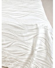 Copriletto matrimoniale 100% cotone jacquard Nada Carrara art. Marina