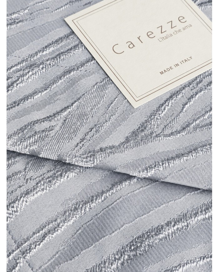 Copriletto matrimoniale in raso jacquard Carezze art. Nuria