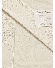 Copriletto in raso operato Sophie Chiarelle art. Serena