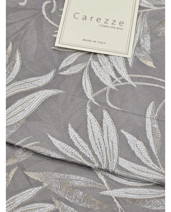 Copriletto matrimoniale in raso jacquard Carezze art. Gioia