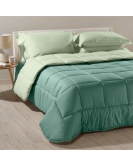 Completo lenzuola letto singolo in flanella Caleffi Rosa