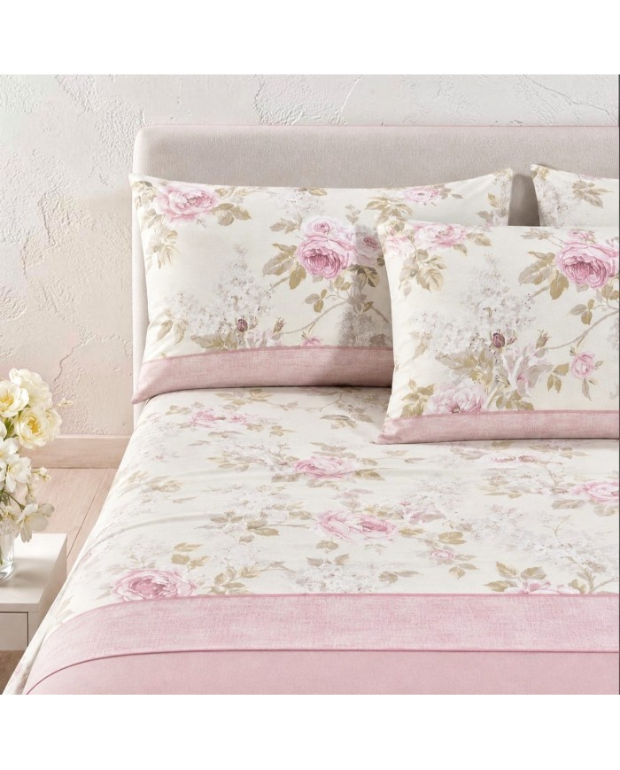 Completo lenzuola matrimoniale Cetara - MADE IN ITALY