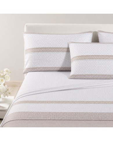 Completo lenzuola matrimoniale Salina - MADE IN ITALY