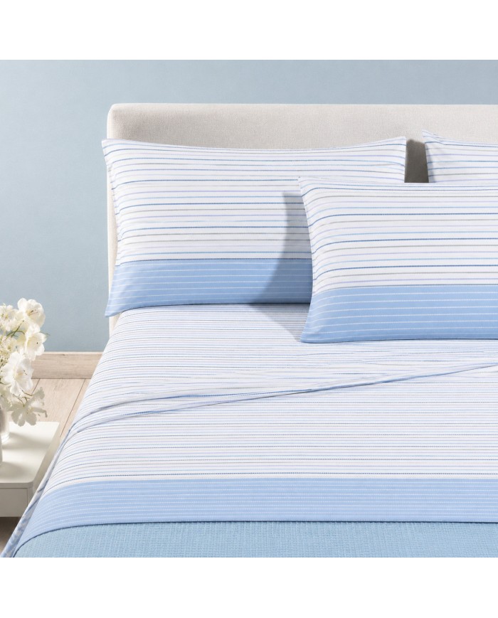 Completo lenzuola letto singolo Nisida - MADE IN ITALY