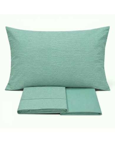 Completo lenzuola matrimoniale 100% cotone Jolly Volga
