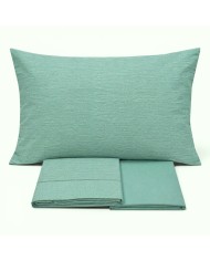Completo lenzuola matrimoniale 100% cotone Jolly Volga
