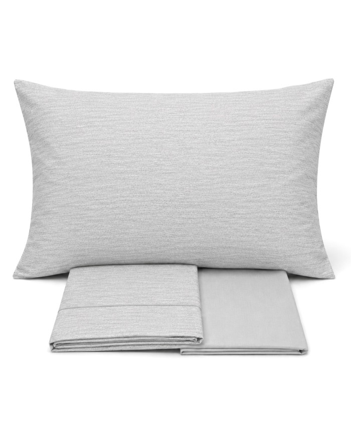 Completo lenzuola matrimoniale 100% cotone Jolly Volga