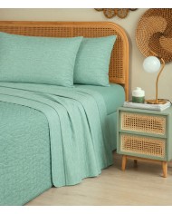 Completo lenzuola letto singolo 100% cotone Jolly Volga