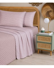 Completo lenzuola letto singolo 100% cotone Jolly Volga