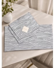 Set 3 centri in raso jacquard Carezze art. Nuria