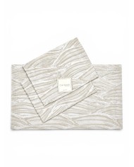 Set 3 centri in raso jacquard Carezze art. Nuria