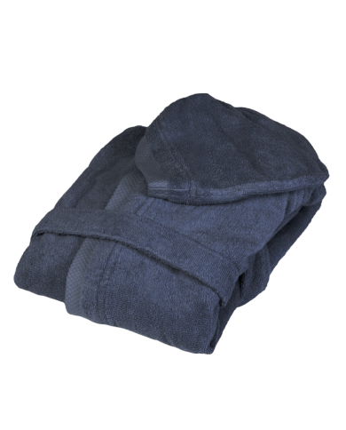 Accappatoio unisex in spugna di puro cotone FAZZINI art. Square