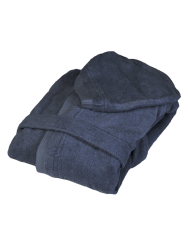 Accappatoio unisex in spugna di puro cotone FAZZINI art. Square