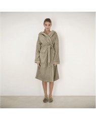 Accappatoio unisex in spugna di puro cotone FAZZINI art. Square