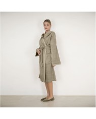 Accappatoio unisex in spugna di puro cotone FAZZINI art. Square