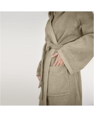 Accappatoio unisex in spugna di puro cotone FAZZINI art. Square