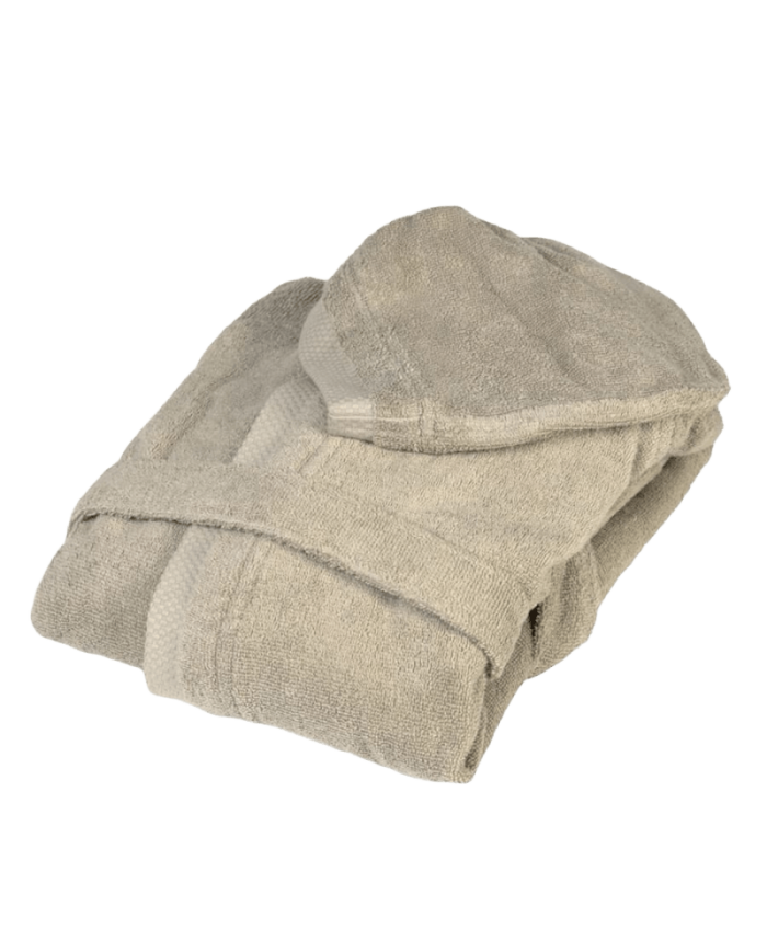 Accappatoio unisex in spugna di puro cotone FAZZINI art. Square