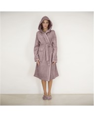 Accappatoio unisex in spugna di puro cotone FAZZINI art. Square