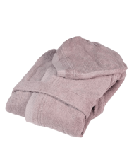 Accappatoio unisex in spugna di puro cotone FAZZINI art. Square