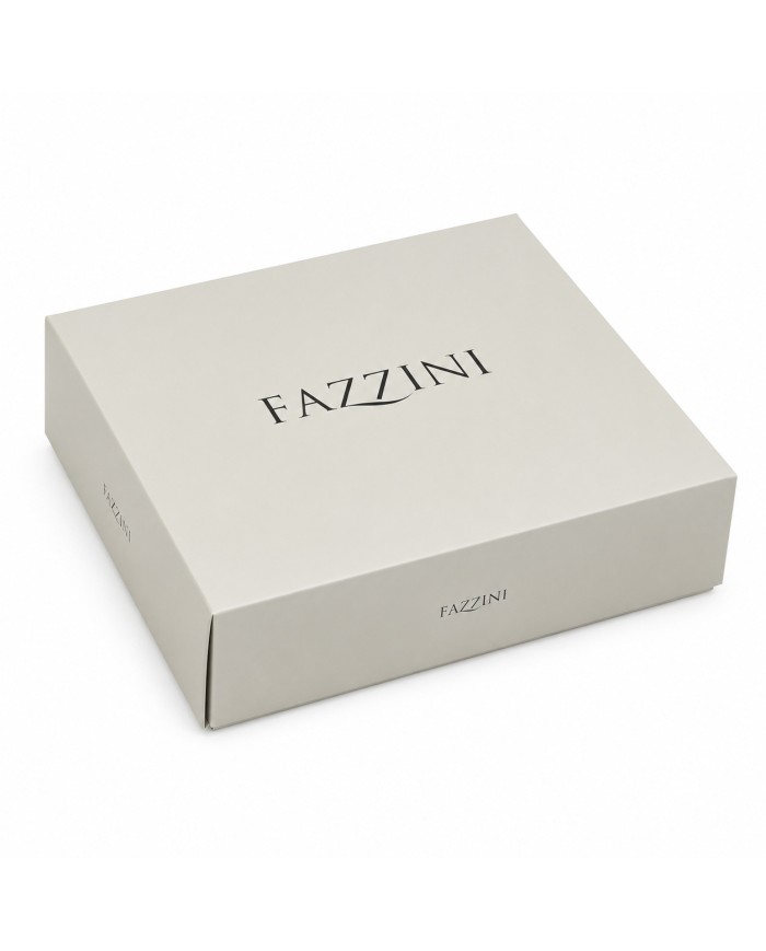 Accappatoio unisex in spugna di puro cotone FAZZINI art. Square