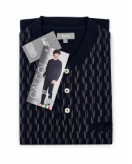 Pigiama uomo 100% caldo cotone Bip Bip 6019 - Made in Italy