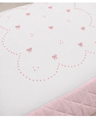 Piumone invernale con paracolpi per culla ricamato a mano Elite 70336
