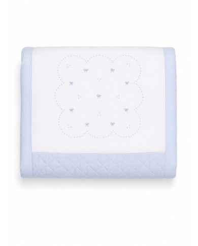 Piumone invernale con paracolpi per culla ricamato a mano Elite 70336