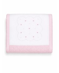 Piumone invernale con paracolpi per culla ricamato a mano Elite 70336