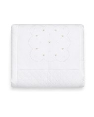 Piumone invernale con paracolpi per culla ricamato a mano Elite 70336