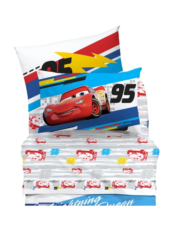 Completo lenzuola letto singolo Cars McQueen Disney by Caleffi