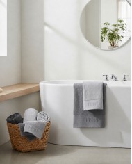Set 3 asciugamani viso + 3 ospiti 100% cotone FERRE' art. Urano