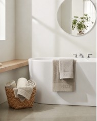 Set 3 asciugamani viso + 3 ospiti 100% cotone FERRE' art. Urano