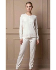 Pigiama donna in 100% caldo cotone Lunatica art. 62130