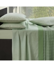Completo Lenzuola piazza e mezza 100% cotone Vallesusa Rodi