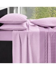 Completo Lenzuola piazza e mezza 100% cotone Vallesusa Rodi