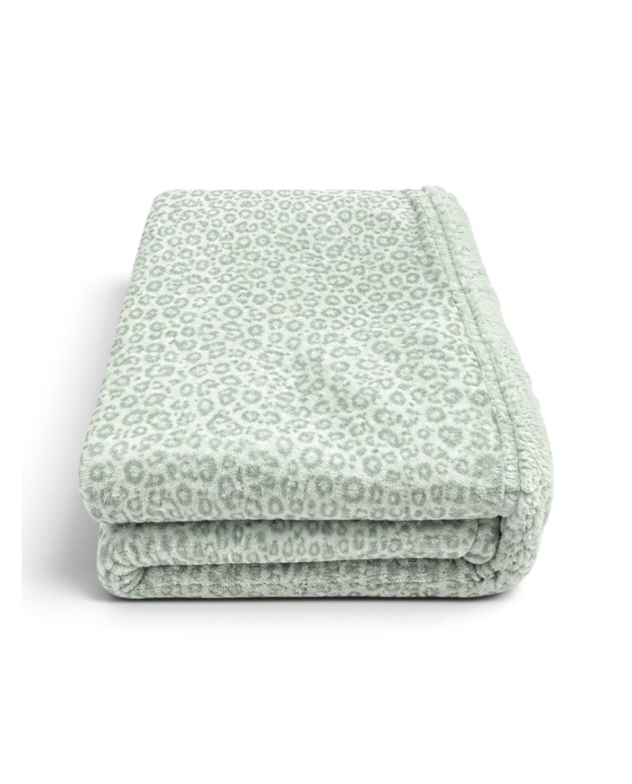 Plaid in pile stampato e retro sherpa Boston var. 3