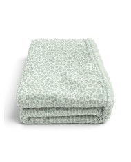 Plaid in pile stampato e retro sherpa Boston var. 3