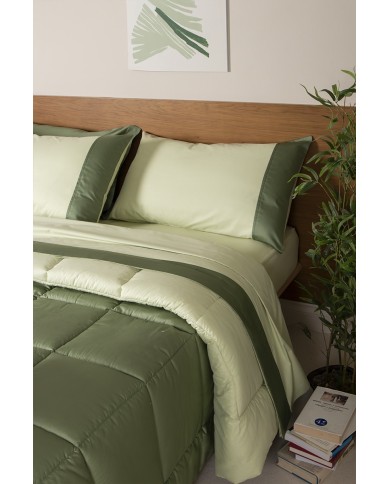 Trapunta matrimoniale 100% cotone doubleface Neith Giselle