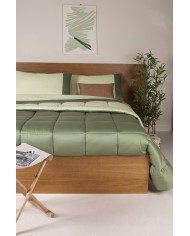 Trapunta piazza e mezza 100% cotone doubleface Neith Giselle