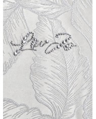 Trapunta matrimoniale in raso jacquard Liu Jo art. Leaf