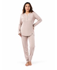 Pigiama donna in caldo punto milano Fida Lingerie art. 2705