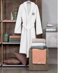 Accappatoio unisex Borbonese art. Relax