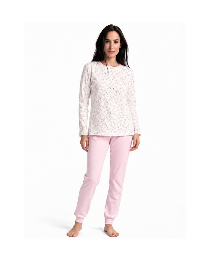 Pigiama donna 100% caldo cotone Vilfran 52683