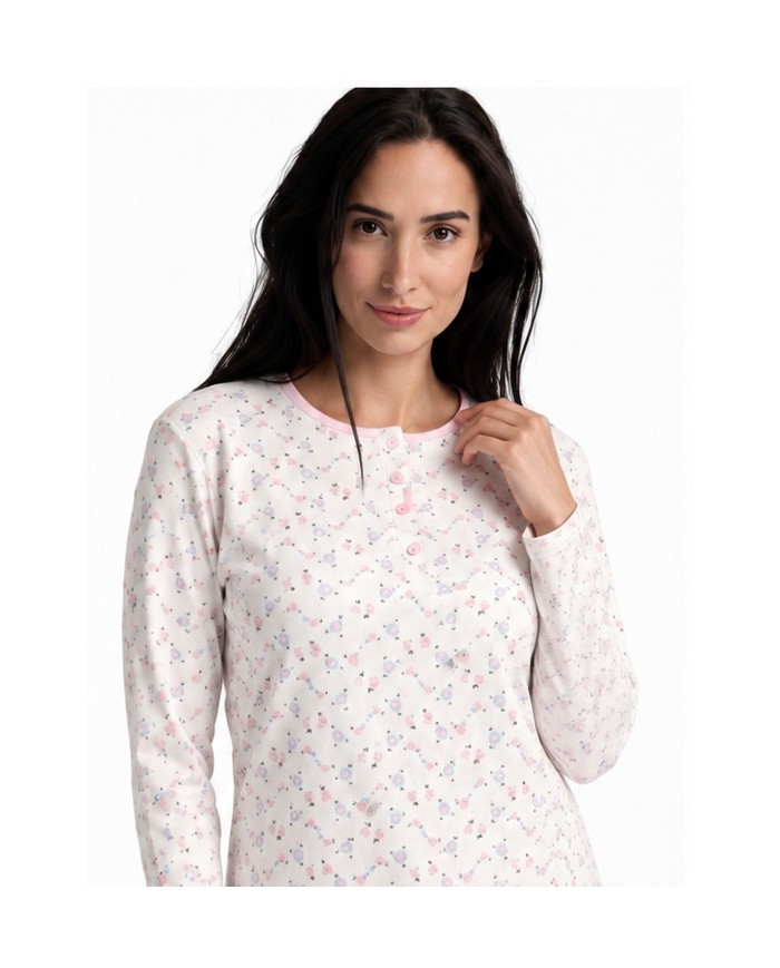 Pigiama donna 100% caldo cotone Vilfran 52683