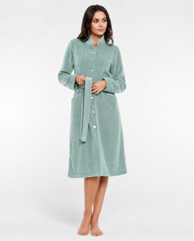Vestaglia Donna con collo a pistagna B&B modello 17201